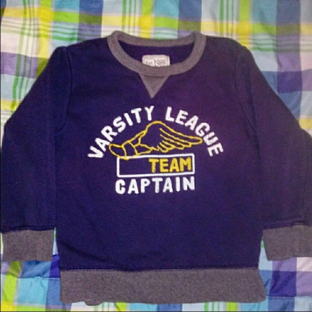 Varsity League Captain Pull Over Sweater